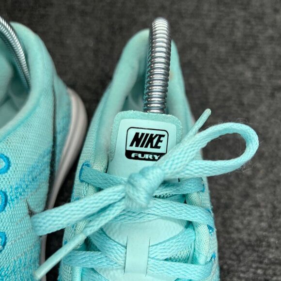 Nike Flex Fury Running Shoes Women's Size 6 Blue Athletic Run Training Sneakers - Picture 4 of 12